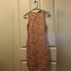 Light Pink Lace Dress